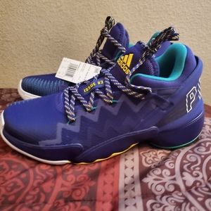 Adidas DON Issue 2 GCA Pick and Roll Mens Basketball Shoes Size 9.5 Purple $110